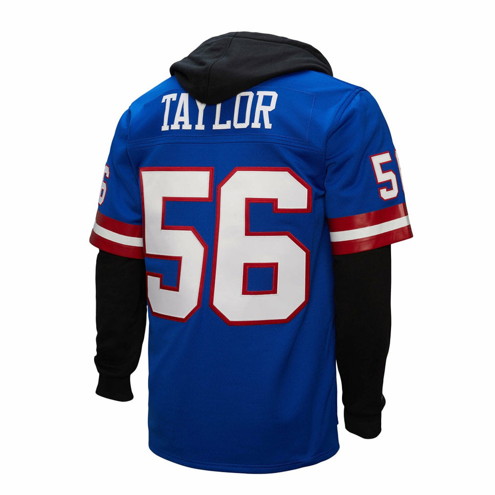 Lawrence Taylor  Player Name & Number Hoodie Legacy Jersey - New York Giants