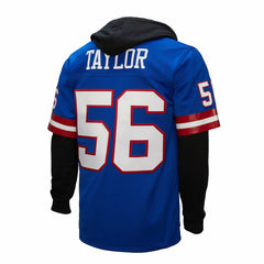 Lawrence Taylor  Player Name & Number Hoodie Legacy Jersey - New York Giants