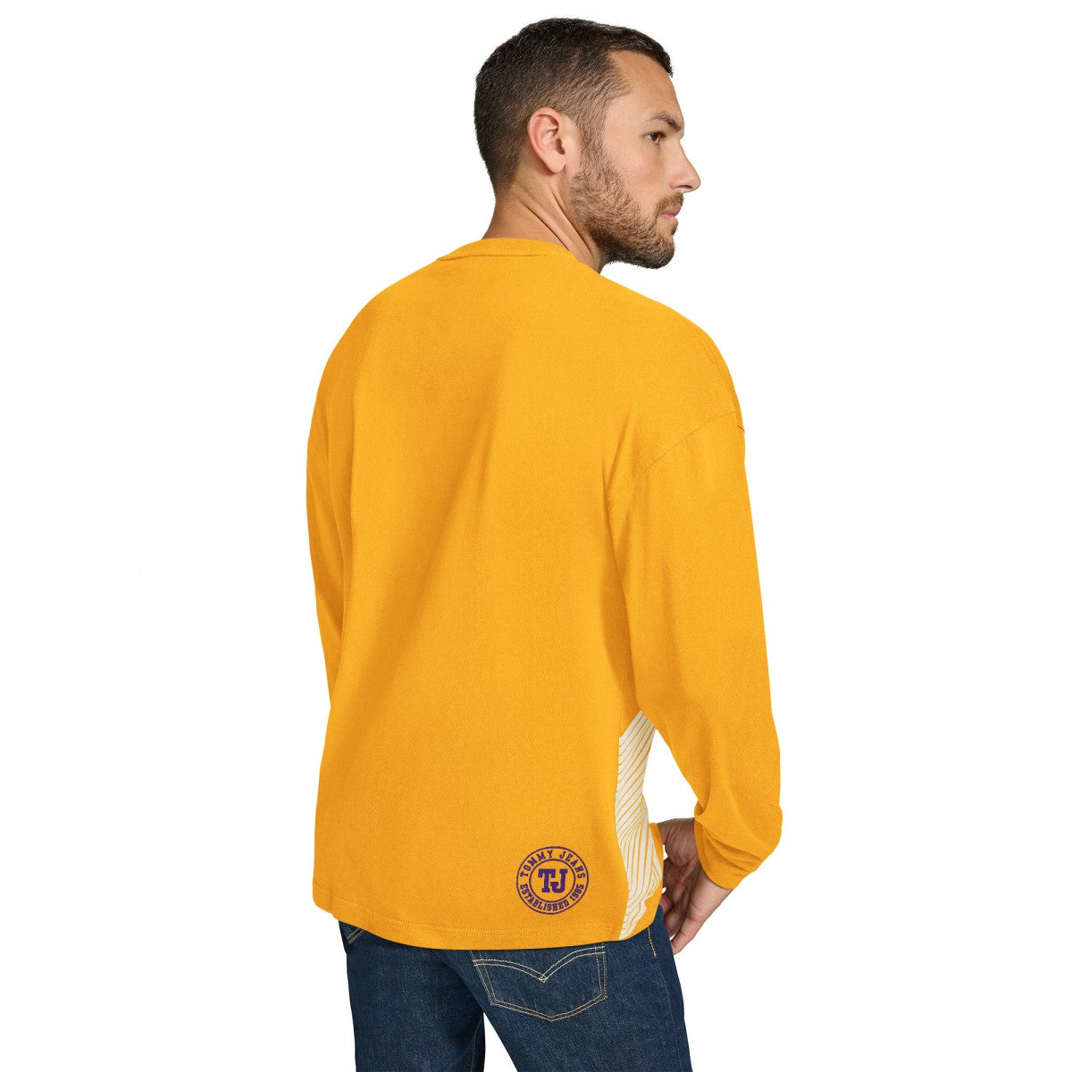 NBA Los Angeles Lakers Tommy Jeans Lucas Long Sleeve T-Shirt