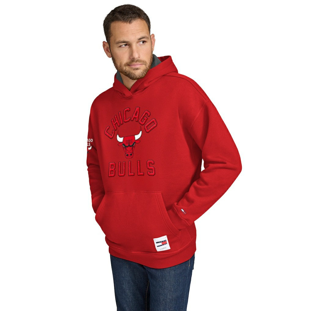 NBA Chicago Bulls Tommy Jeans Sebastian Pullover Hoodie