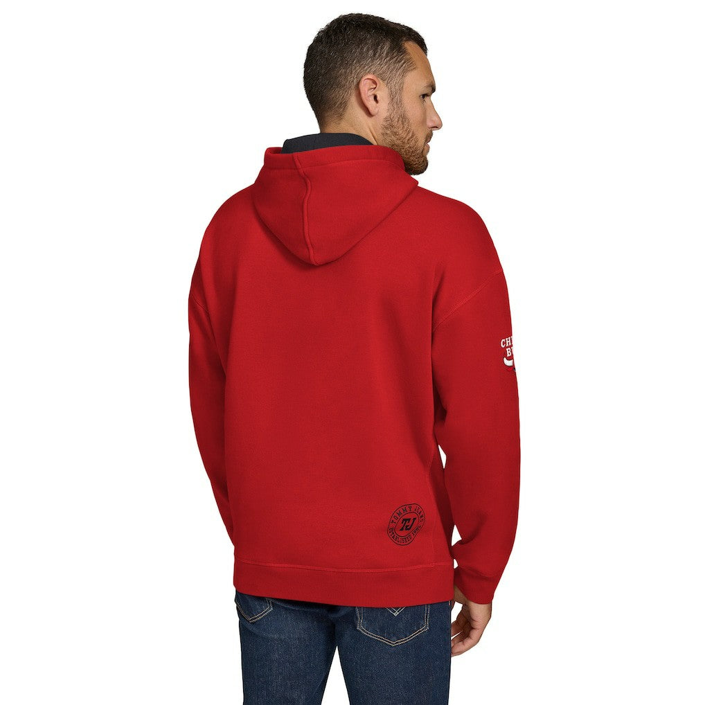 NBA Chicago Bulls Tommy Jeans Sebastian Pullover Hoodie