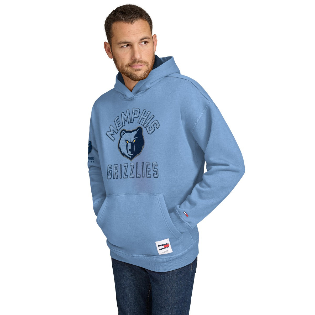 NBA Memphis Grizzlies Tommy Jeans Sebastian Pullover Hoodie