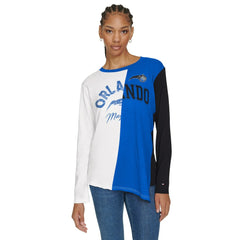 NBA Orlando Magic Tommy Jeans Women's Amelia Color Blocked Long Sleeve T-Shirt