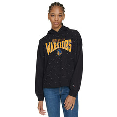 NBA Golden State Warriors Tommy Jeans Women's Stella Cropped Pullover Hoodie sale
