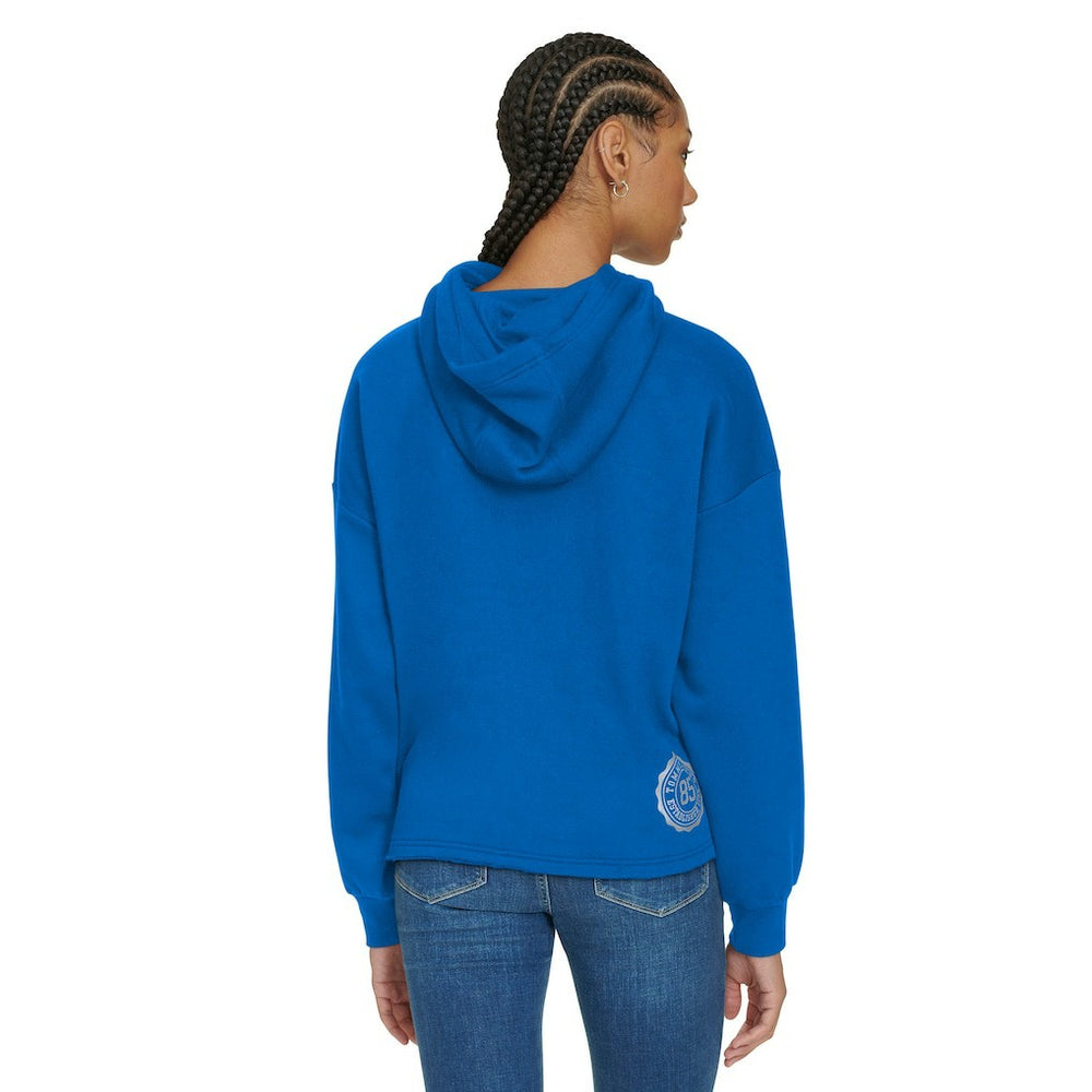 NBA Dallas Mavericks Tommy Jeans Women's Stella Cropped Pullover Hoodie sale