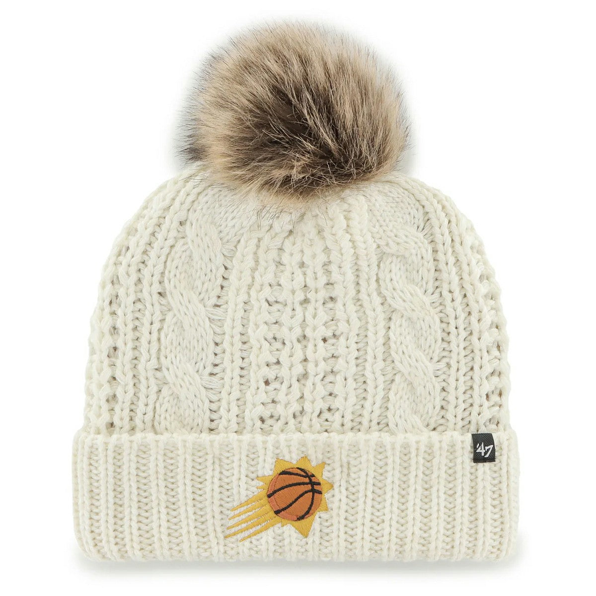 NBA Phoenix Suns '47 Women's Meeko Cuffed Knit Hat with Pom
