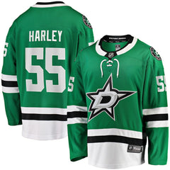 NHL Kelly Green Thomas Harley Dallas Stars Fanatics Home Premier Breakaway Player Jersey