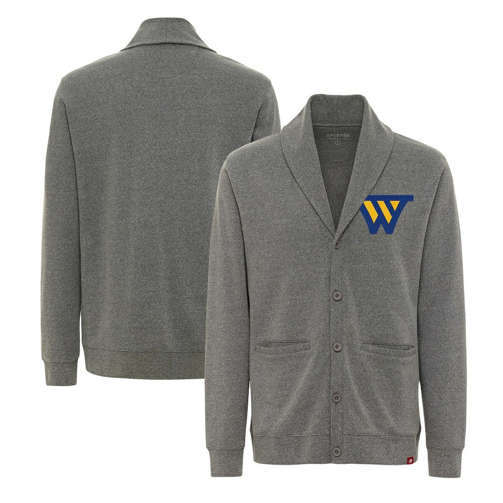 NBA Golden State Warriors Sportiqe Unisex Henshaw Long Sleeve Full-Button Cardigan Sweater sale