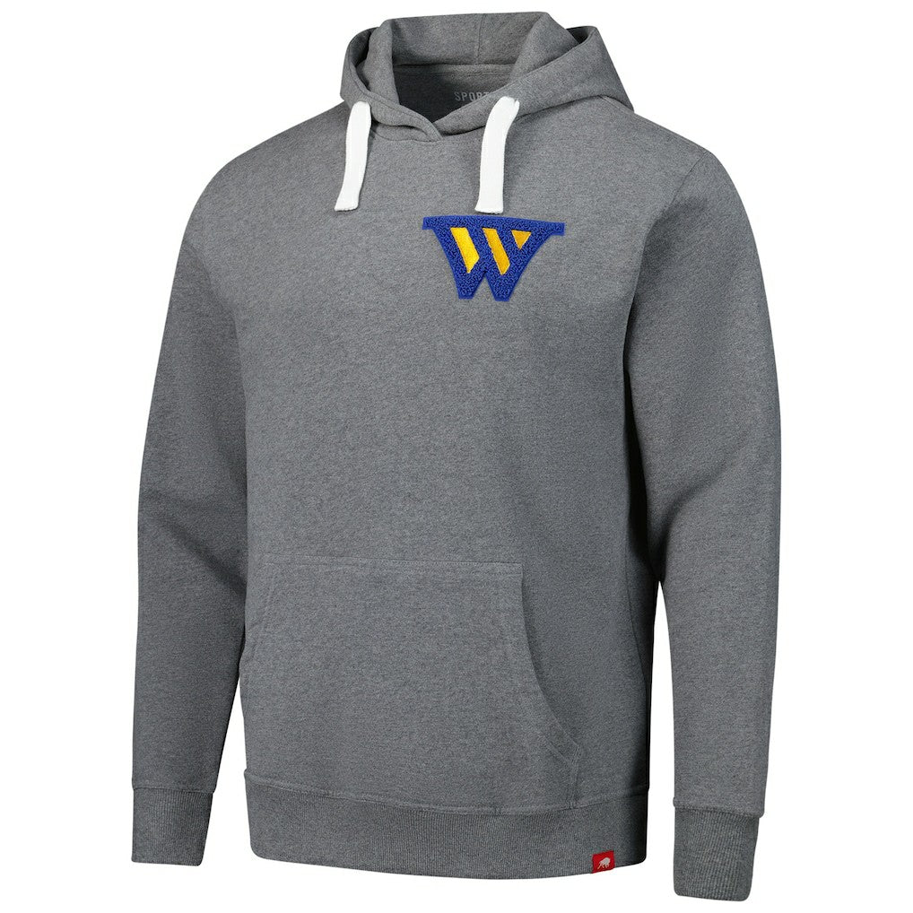 NBA Golden State Warriors Sportiqe Unisex Varsity Collection Blake Pullover Hoodie
