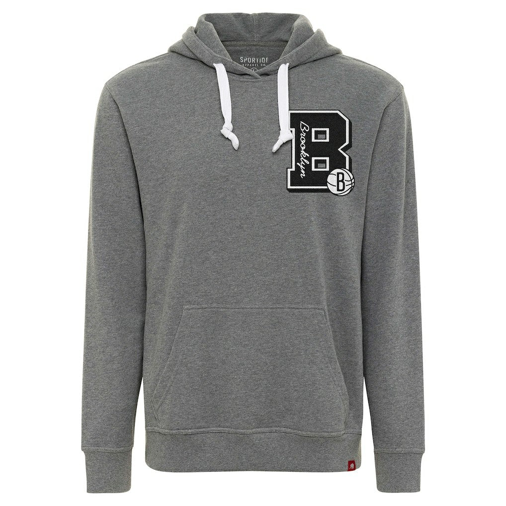 NBA Brooklyn Nets Sportiqe Unisex Varsity Collection Blake Pullover Hoodie