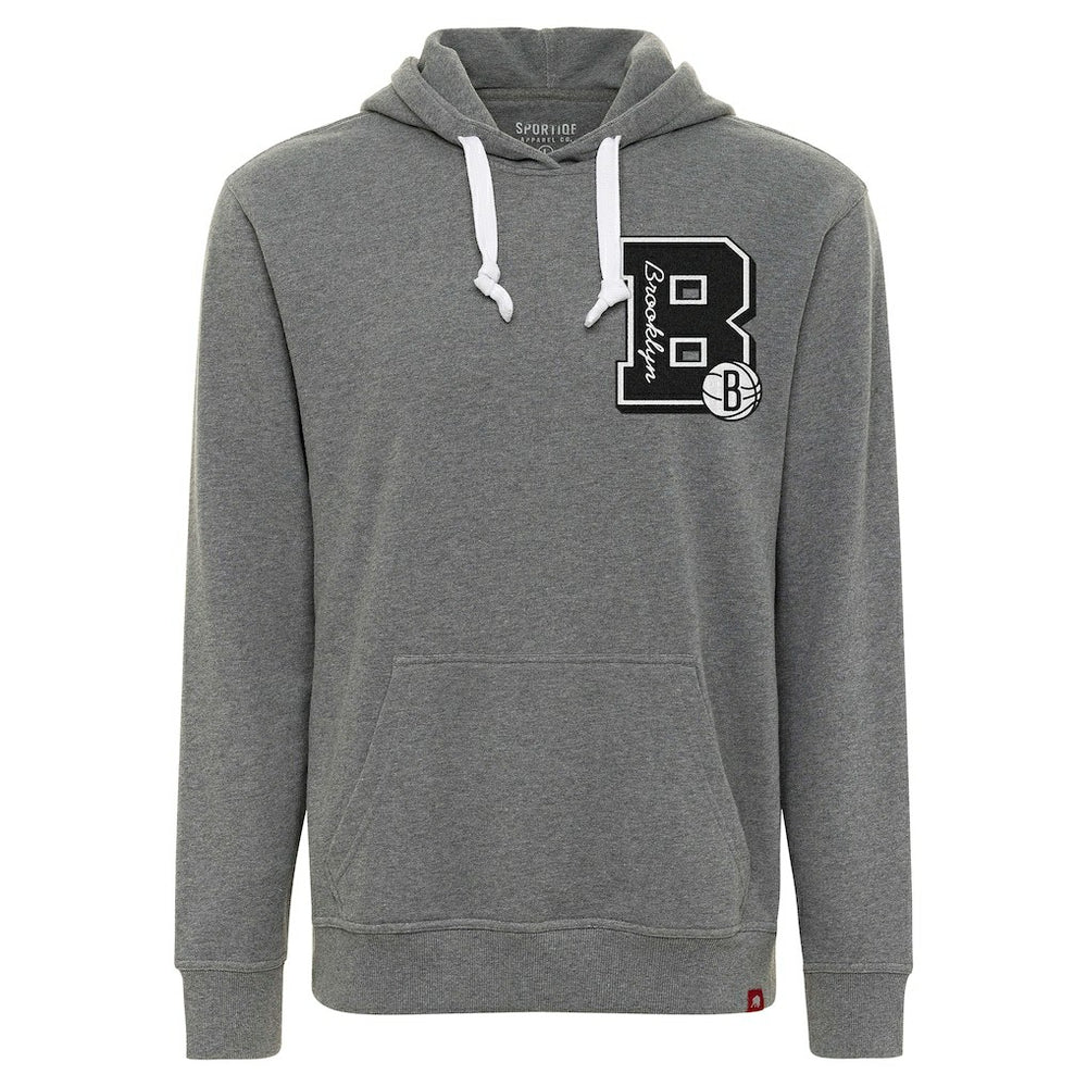 NBA Brooklyn Nets Sportiqe Unisex Varsity Collection Blake Pullover Hoodie