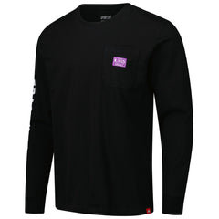 NBA Sacramento Kings Sportiqe Unisex Wales Heavyweight Pocket Long Sleeve T-Shirt