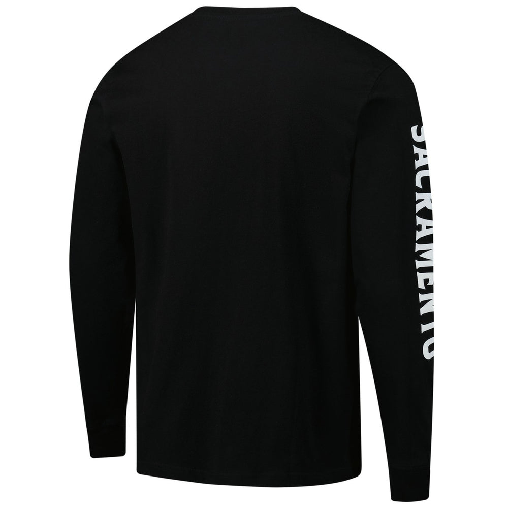 NBA Sacramento Kings Sportiqe Unisex Wales Heavyweight Pocket Long Sleeve T-Shirt
