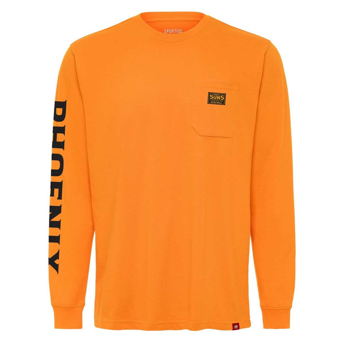 NBA Phoenix Suns Sportiqe Unisex Wales Heavyweight Pocket Long Sleeve T-Shirt