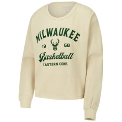 NBA Milwaukee Bucks Sportiqe Unisex High Country Collection Cullen Waffle Knit Long Sleeve T-Shirt