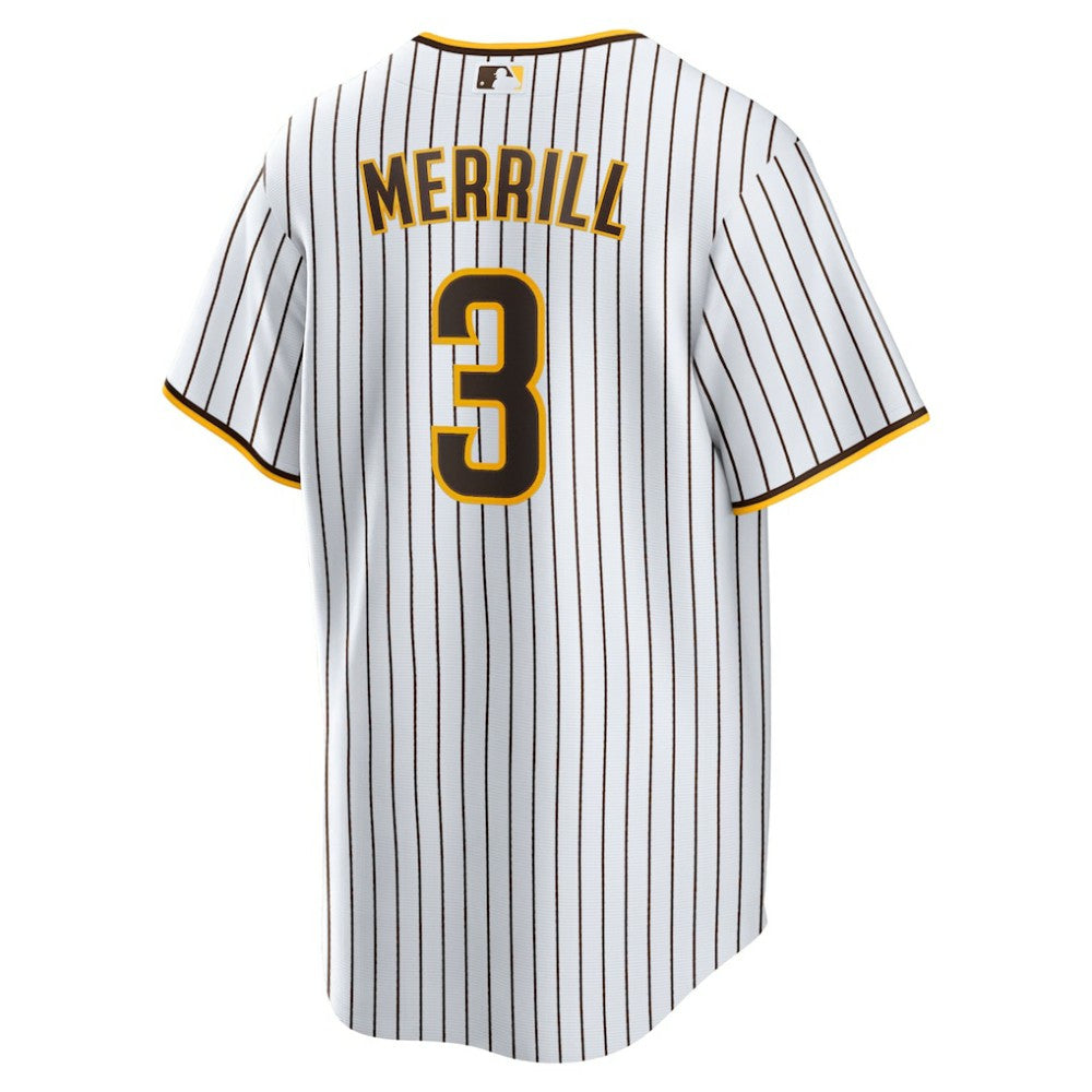 MLB Jackson Merrill San Diego Padres Nike Home Replica Jersey