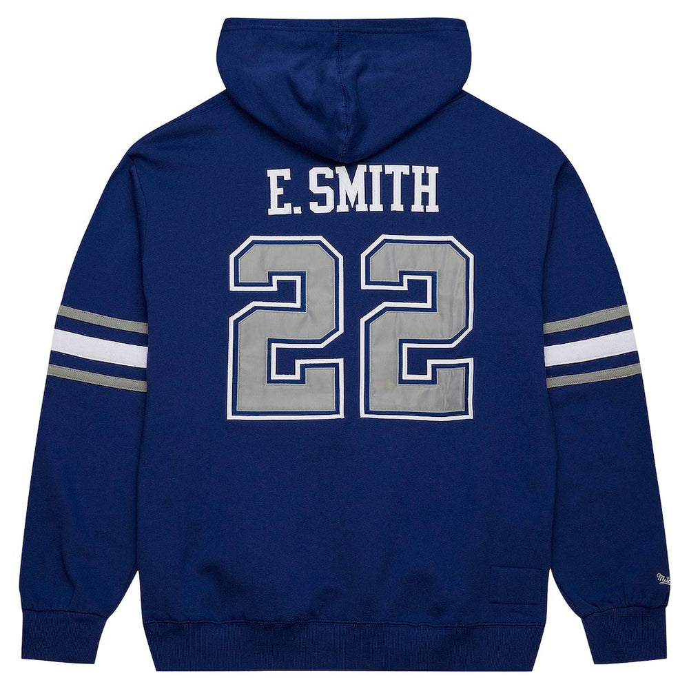 Emmitt Smith  Retired Player Name & Number Pullover Hoodie - Dallas Cowboys