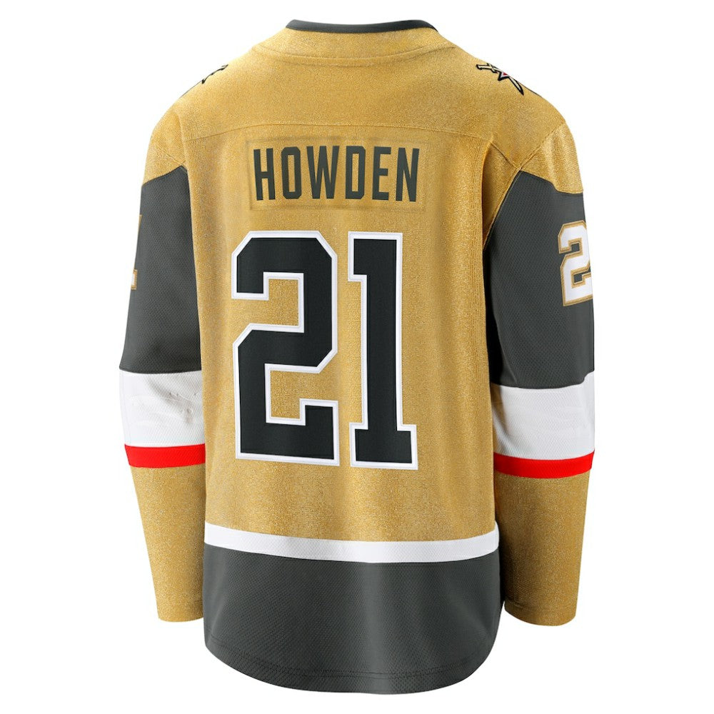 NHL Gold Brett Howden Vegas Golden Knights Fanatics Home Premier Breakaway Player Jersey