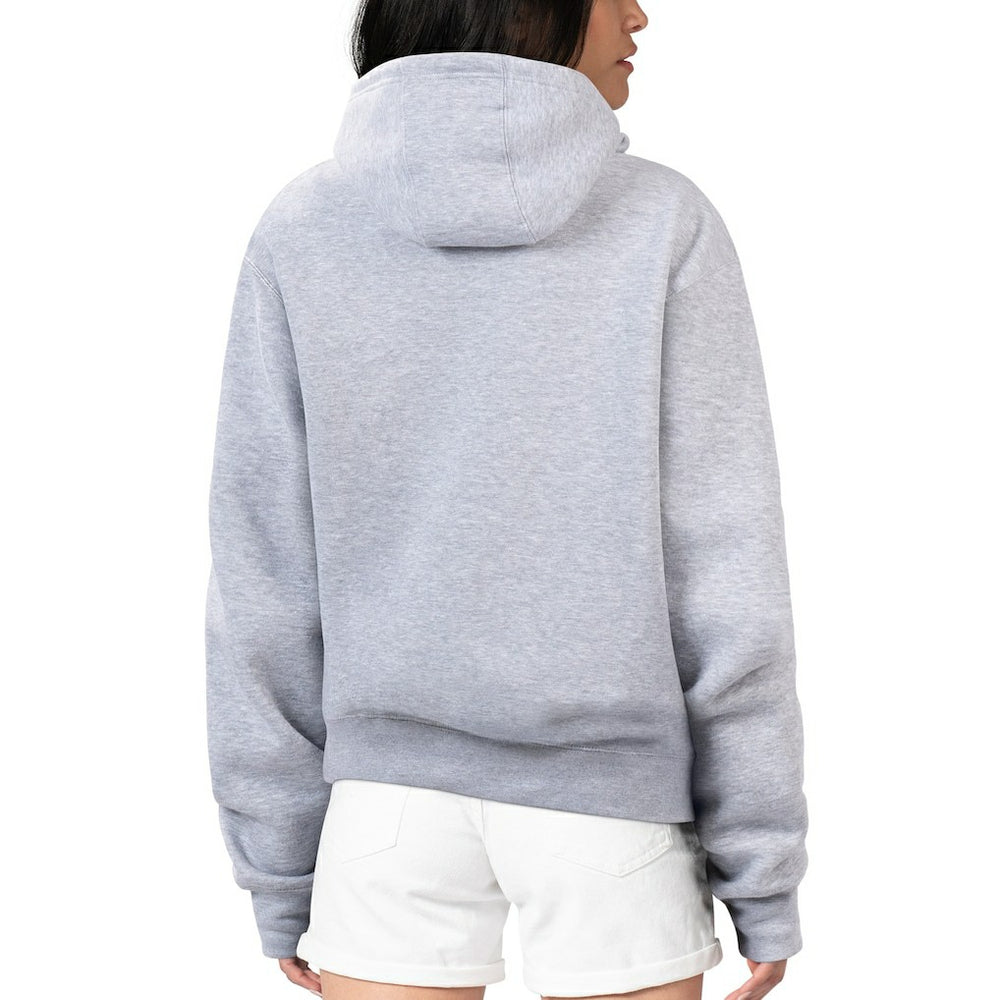 G-III 4Her by Carl Banks Women's Football Logo Fleece Tri-Blend Pullover Hoodie - Chicago Bears