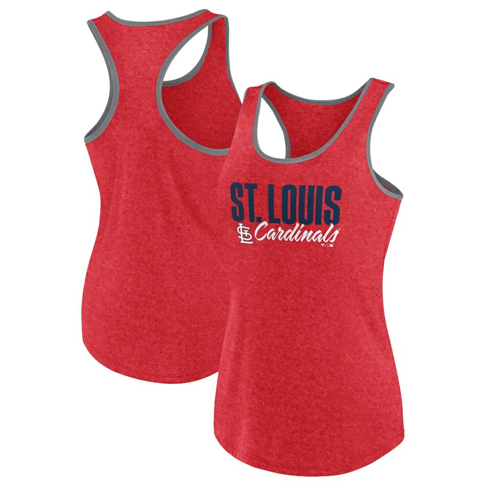 MLB St. Louis Cardinals Profile Women's Plus Size Racerback Tank Top