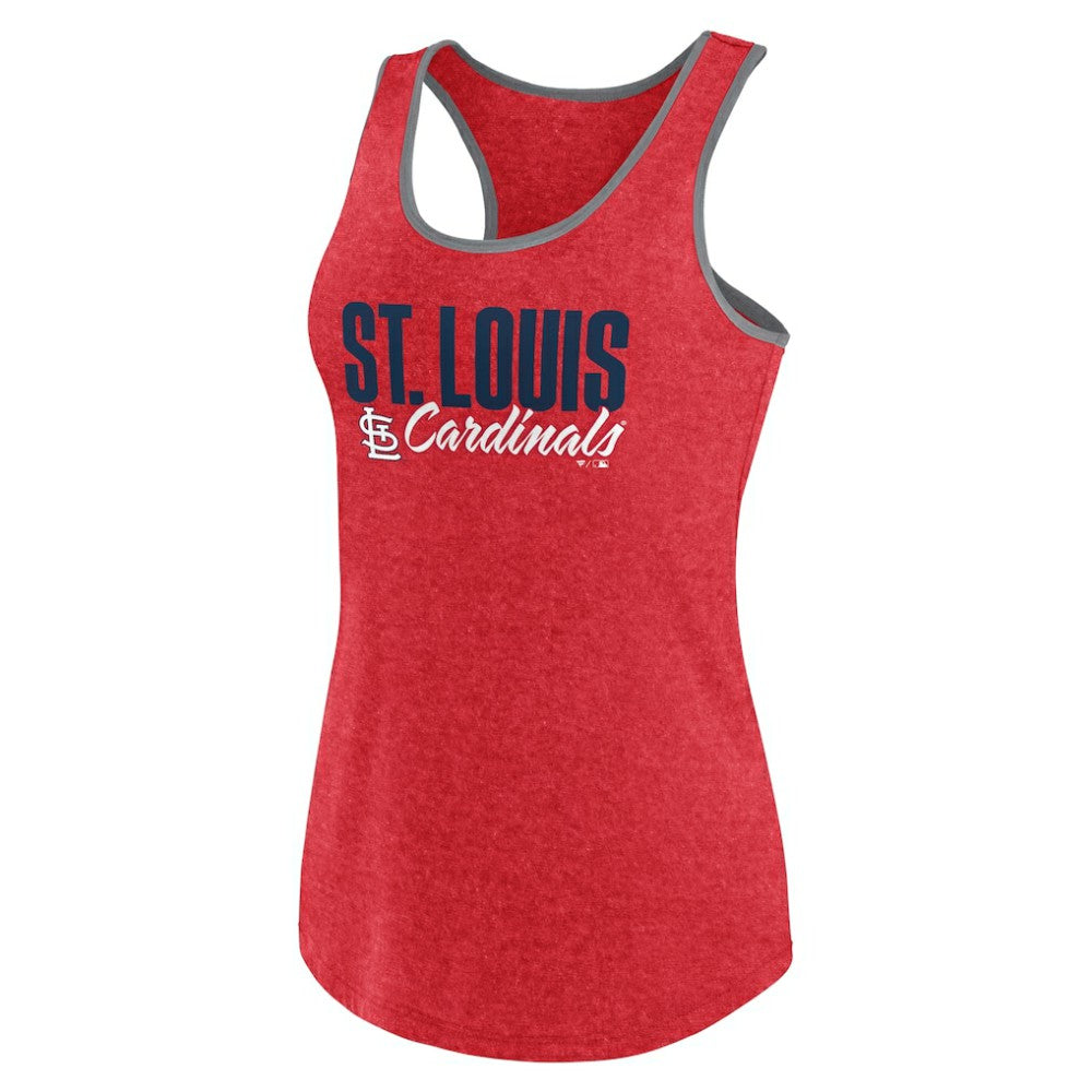 MLB St. Louis Cardinals Profile Women's Plus Size Racerback Tank Top