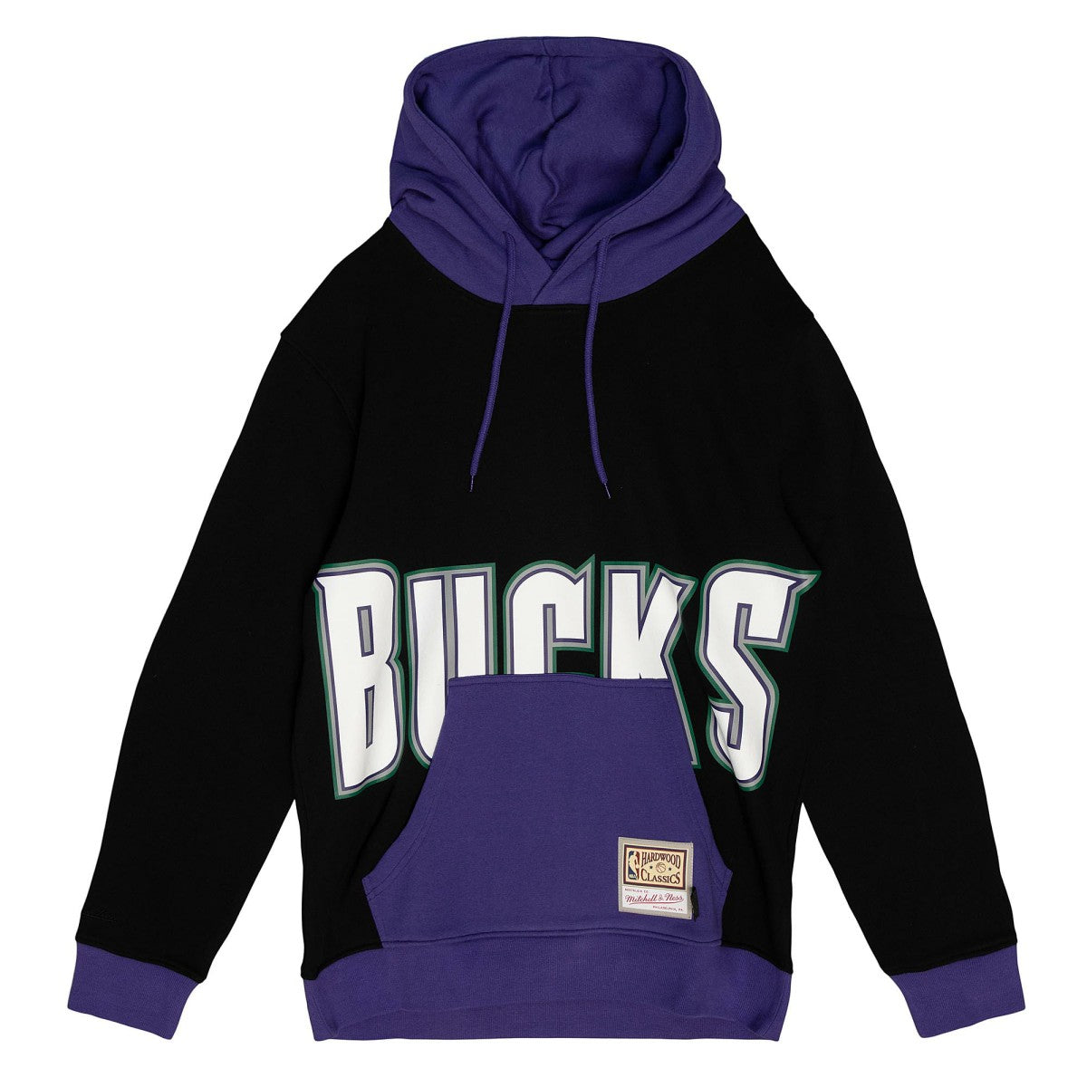 NBA Milwaukee Bucks Hardwood Classics Big Face 5.0 Pullover Hoodie