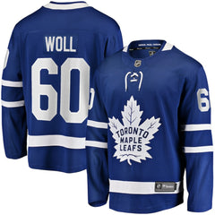 NHL Blue Joseph Woll Toronto Maple Leafs Fanatics Home Premier Breakaway Player Jersey