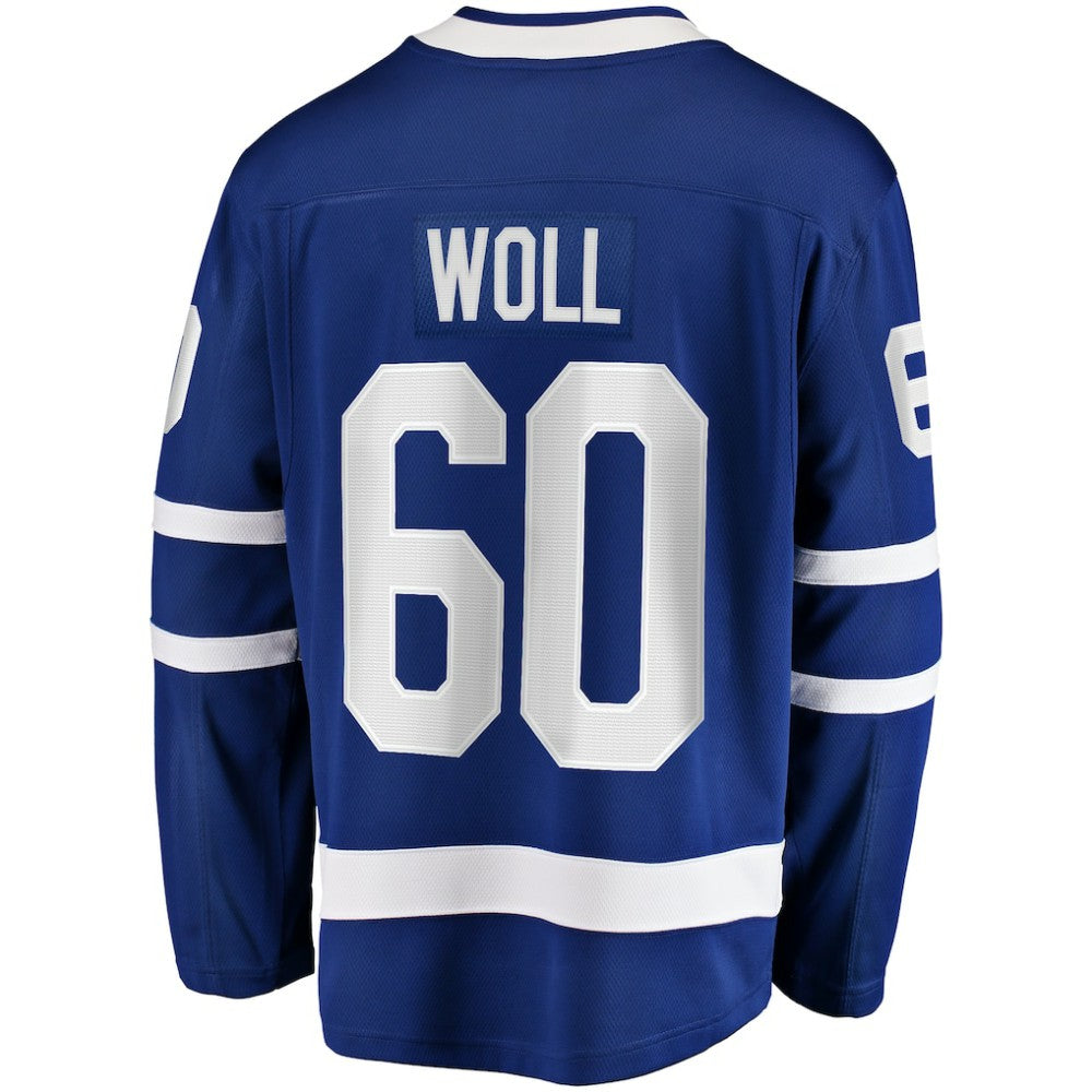 NHL Blue Joseph Woll Toronto Maple Leafs Fanatics Home Premier Breakaway Player Jersey