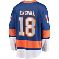 NHL Blue Pierre Engvall New York Islanders Fanatics Home Premier Breakaway Player Jersey