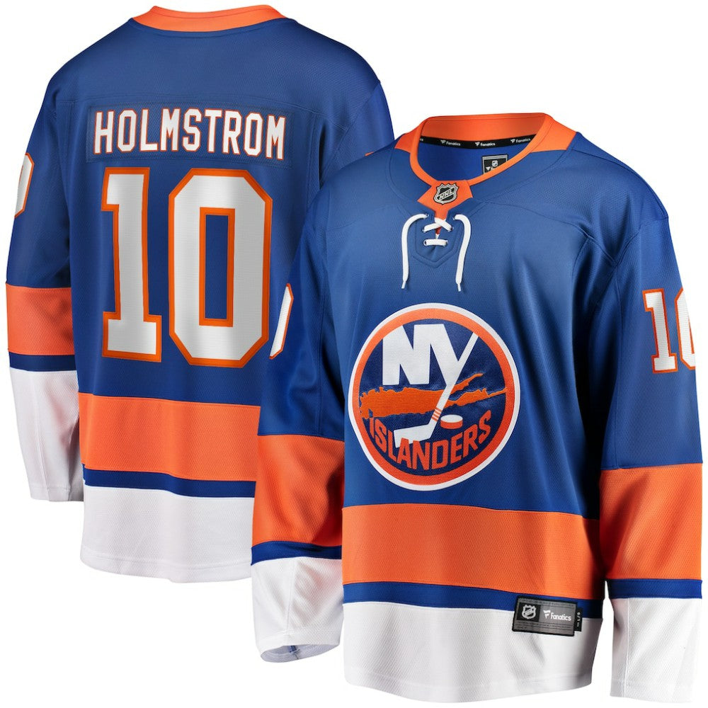 NHL Blue Simon Holmstrom New York Islanders Fanatics Home Premier Breakaway Player Jersey