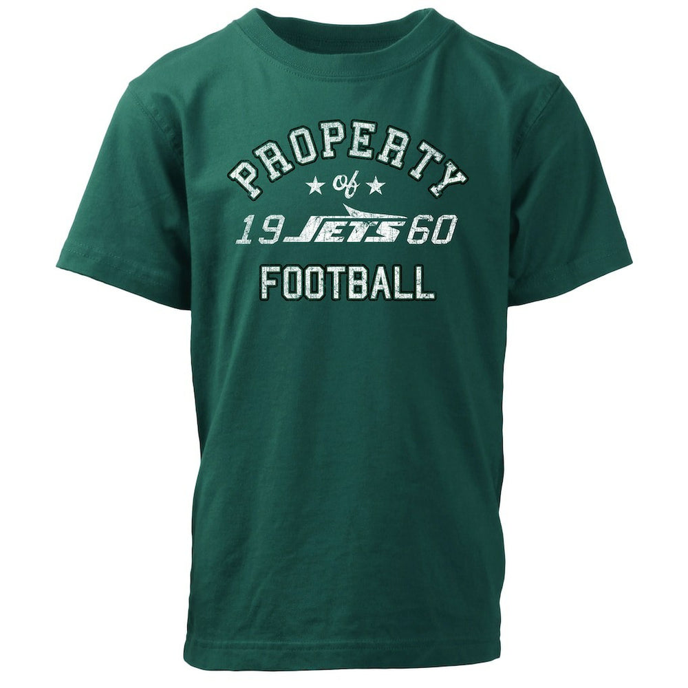 Wes & Willy Youth Property Of T-Shirt - New York Jets