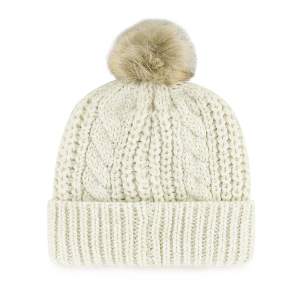 '47 Women's Meeko Cuffed Knit Hat with Pom - Cleveland Browns