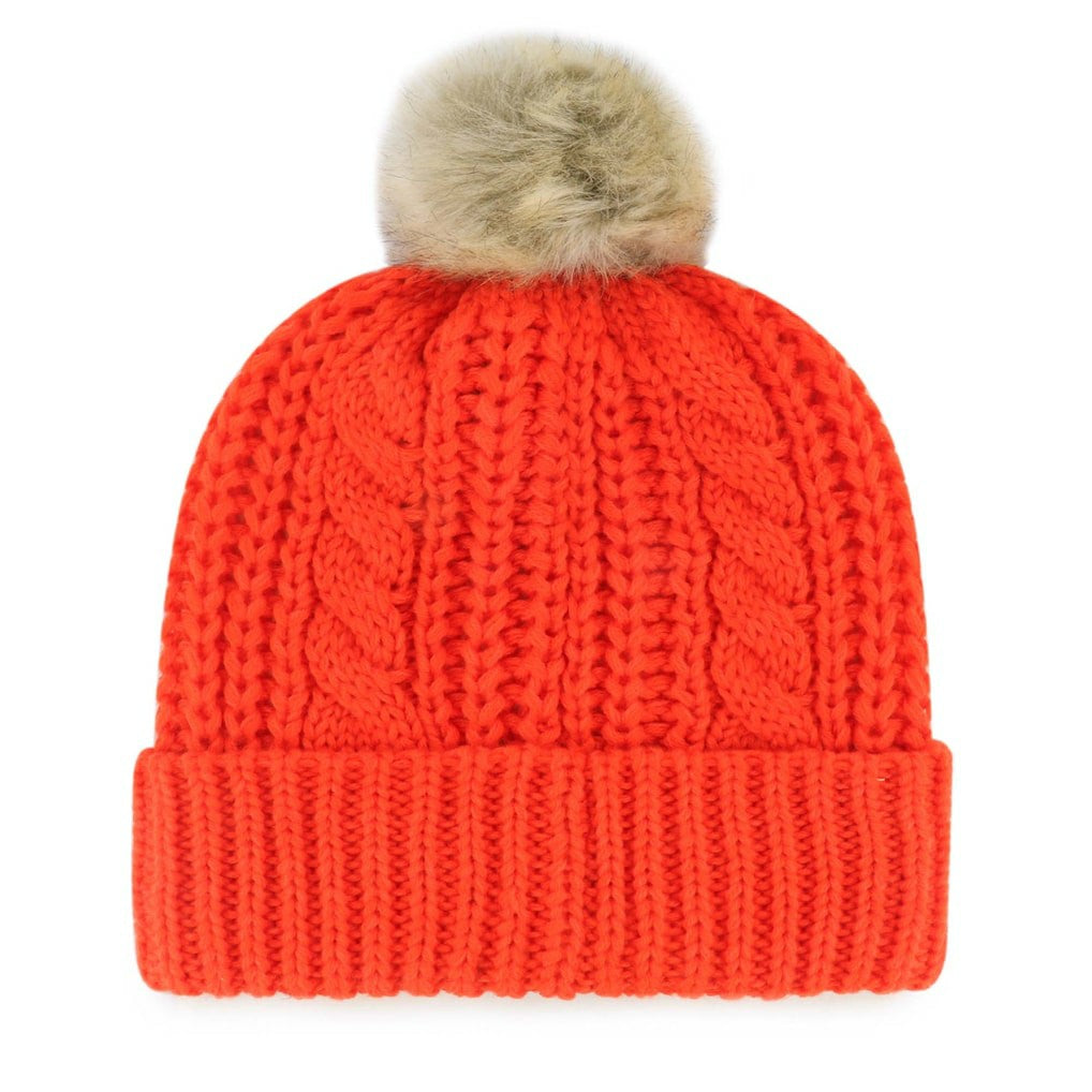 '47 Women's Meeko Cuffed Knit Hat with Pom - Cleveland Browns