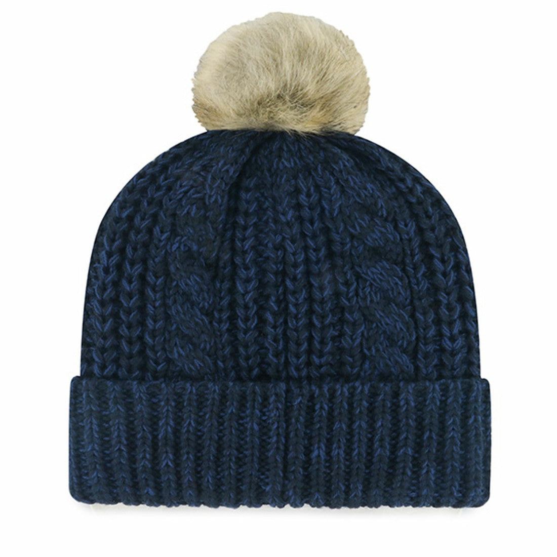 '47 Women's Meeko Cuffed Knit Hat with Pom - Houston Texans