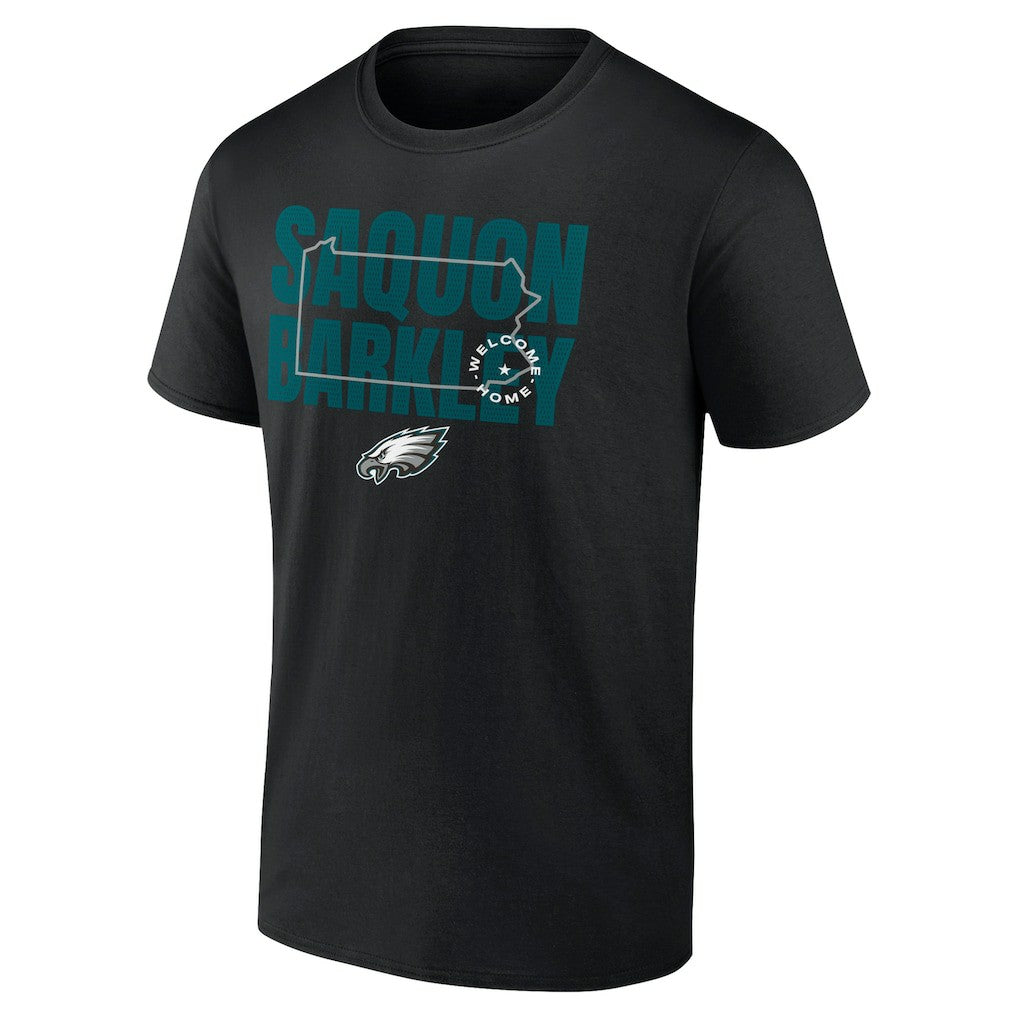 Saquon Barkley  Welcome Home T-Shirt - Philadelphia Eagles
