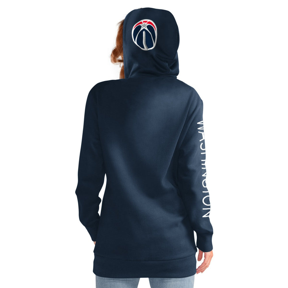 NBA Washington Wizards G-III 4Her by Carl Banks Women's Base Coach Pullover Hoodie