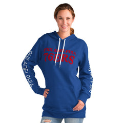 NBA Philadelphia 76ers G-III 4Her by Carl Banks Women's Base Coach Pullover Hoodie