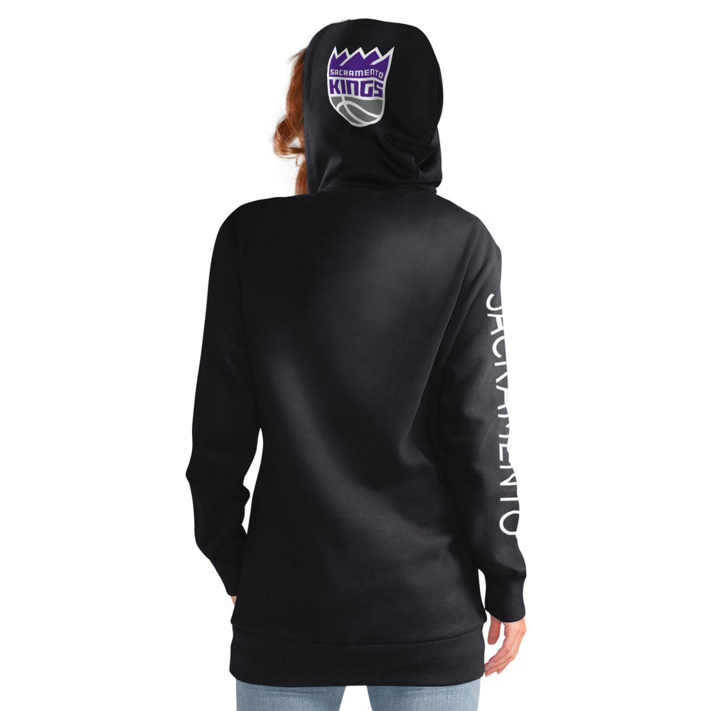 NBA Sacramento Kings G-III 4Her by Carl Banks Women's Base Coach Pullover Hoodie