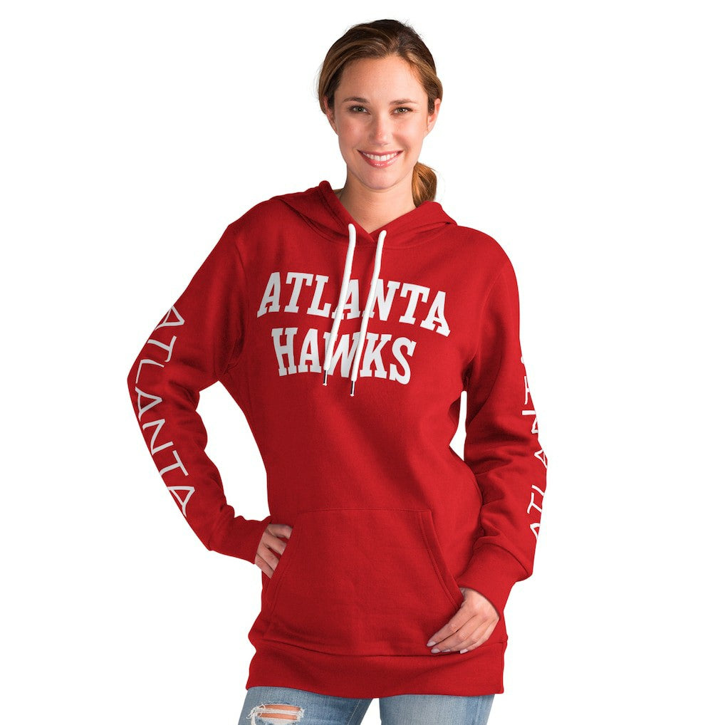 NBA Atlanta Hawks G-III 4Her by Carl Banks Women's Base Coach Pullover Hoodie