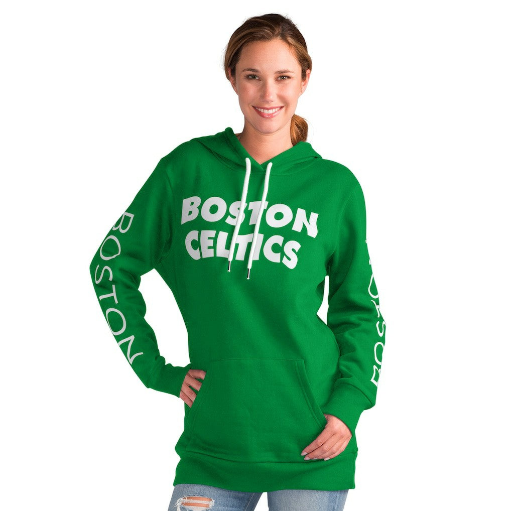 NBA Boston Celtics G-III 4Her by Carl Banks Women's Base Coach Pullover Hoodie