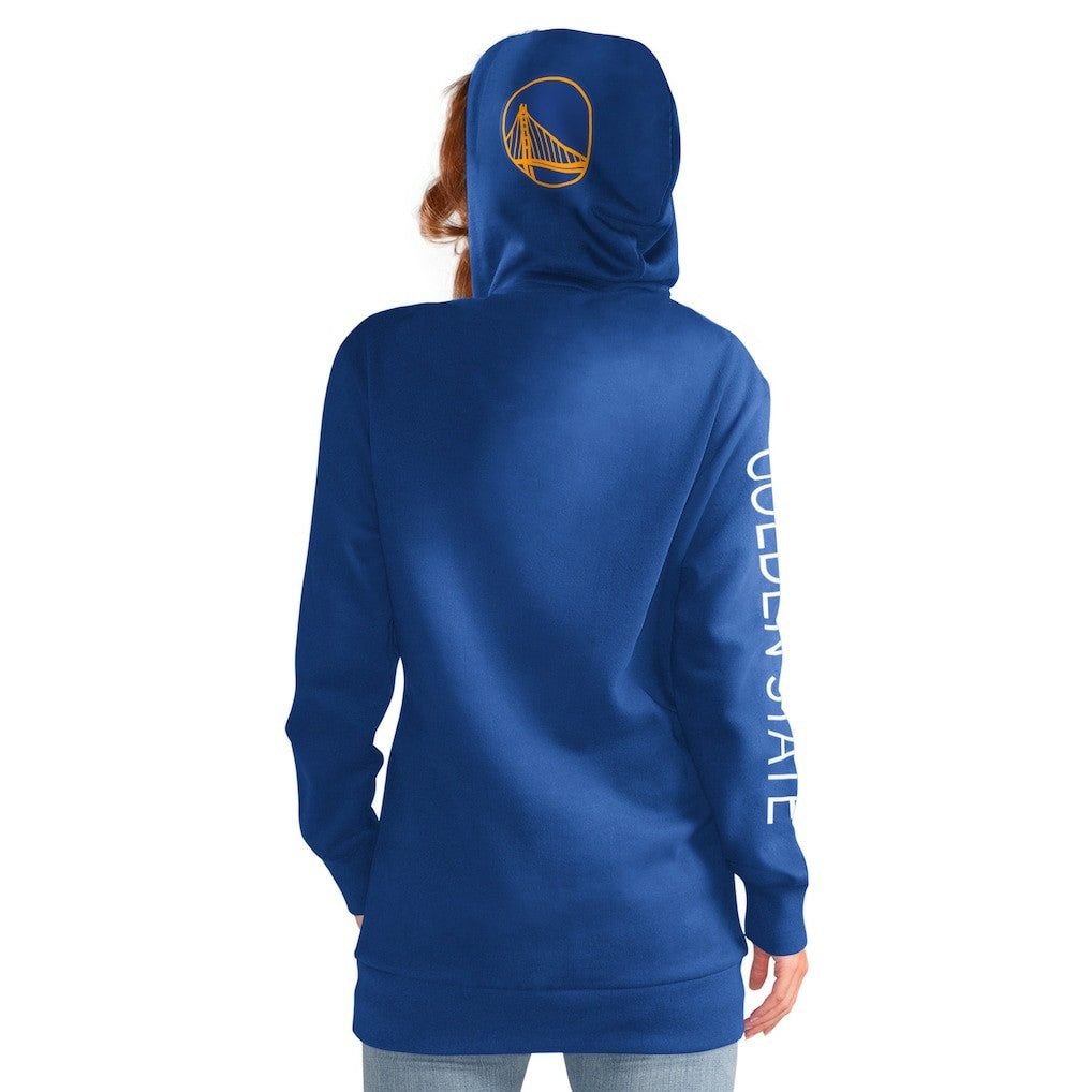 NBA Golden State Warriors G-III 4Her by Carl Banks Women's Base Coach Pullover Hoodie sale