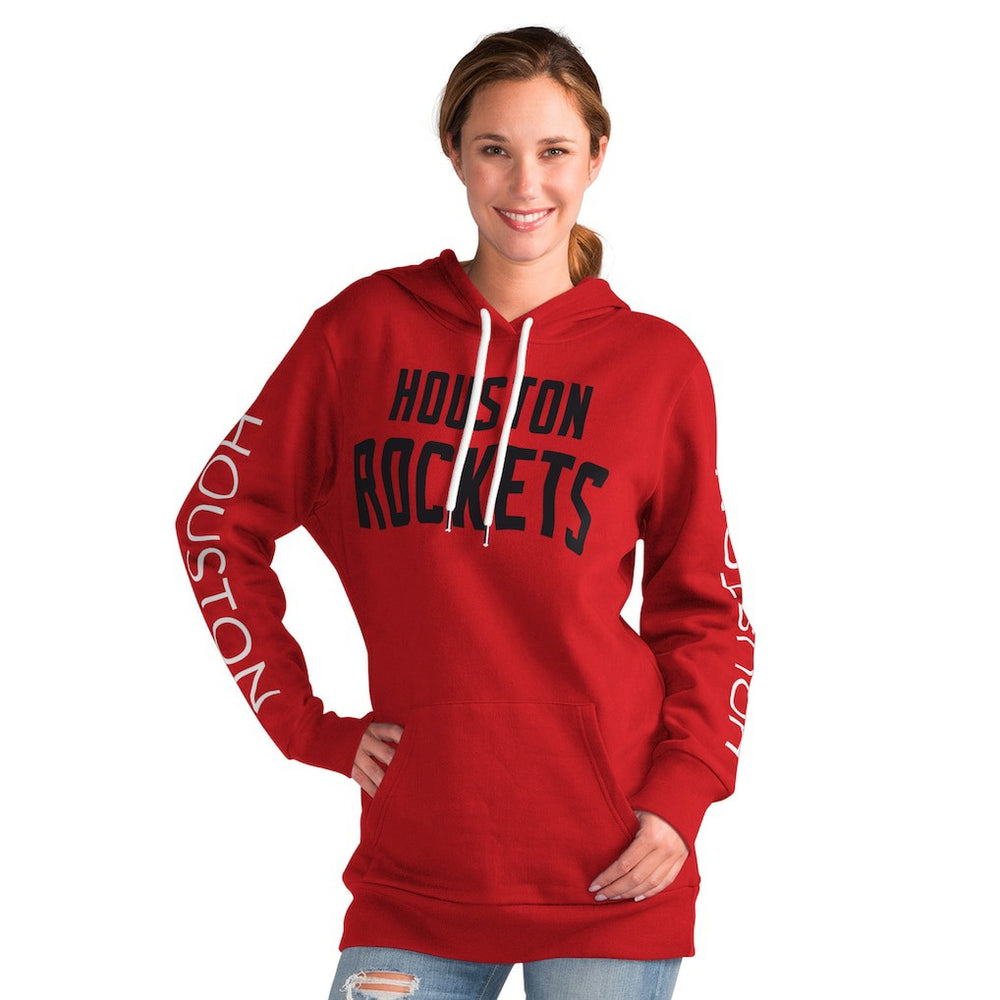 NBA Houston Rockets G-III 4Her by Carl Banks Women's Base Coach Pullover Hoodie sale