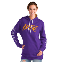 NBA Los Angeles Lakers G-III 4Her by Carl Banks Women's Base Coach Pullover Hoodie