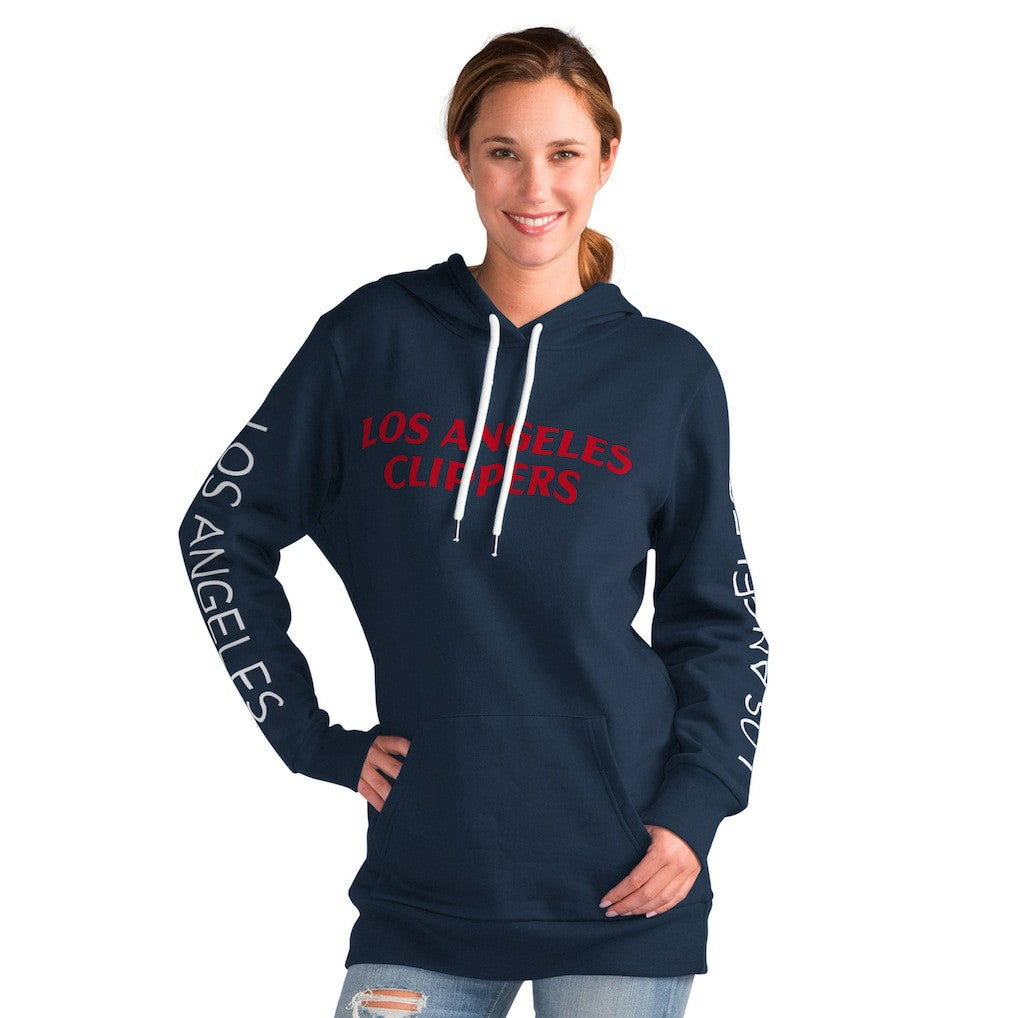 NBA LA Clippers G-III 4Her by Carl Banks Women's Base Coach Pullover Hoodie