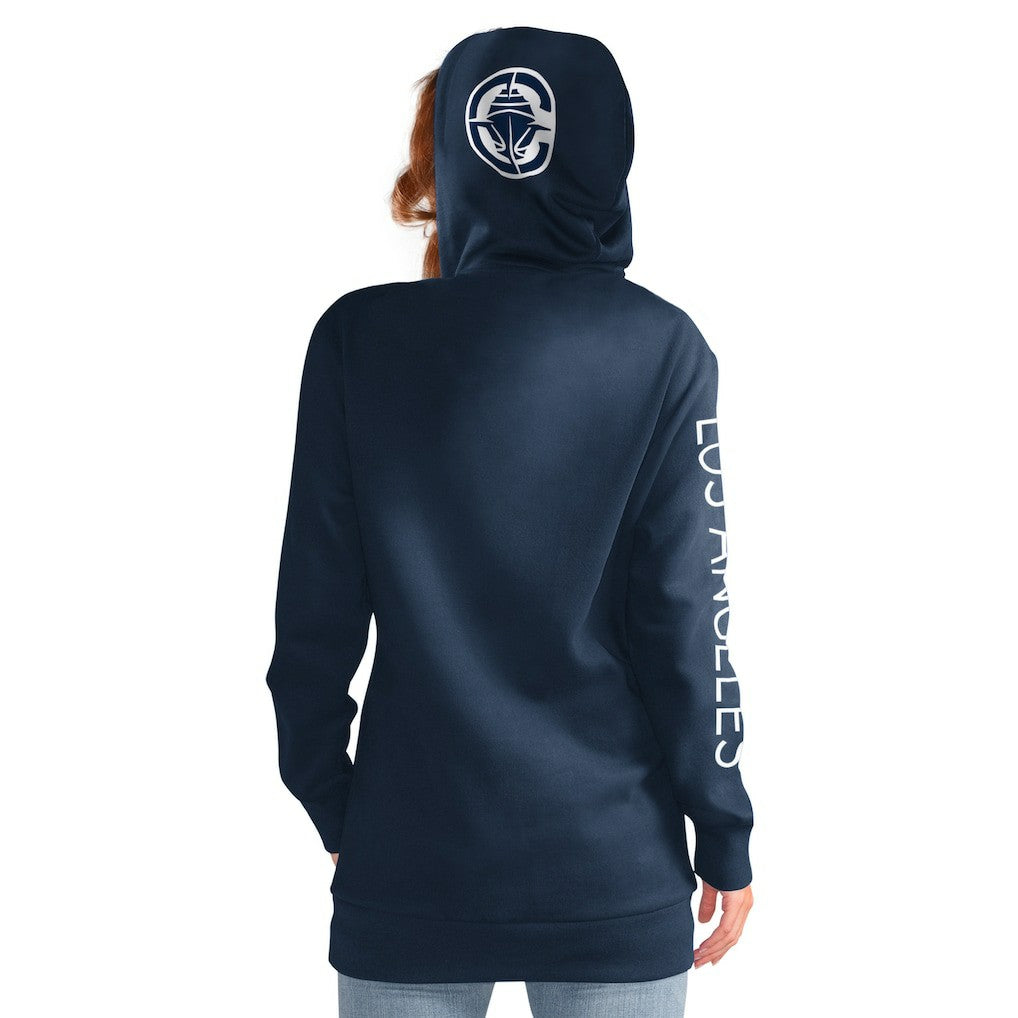 NBA LA Clippers G-III 4Her by Carl Banks Women's Base Coach Pullover Hoodie