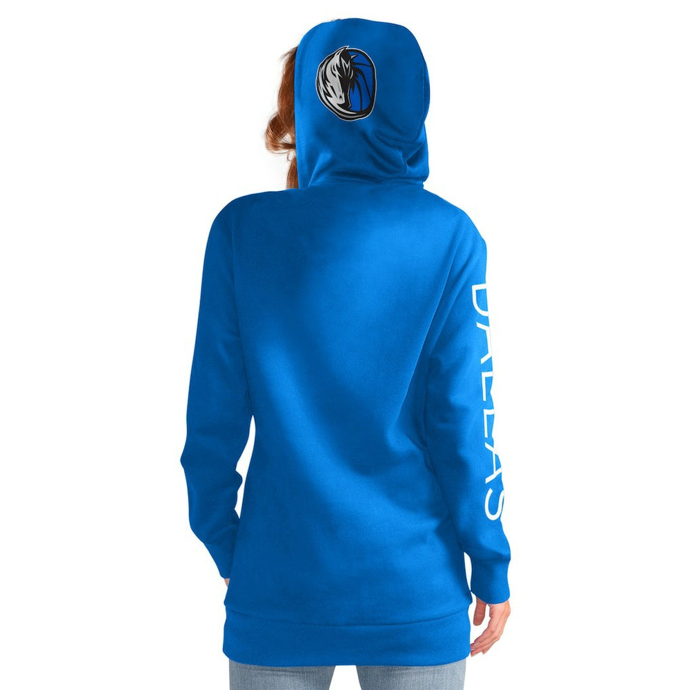 NBA Dallas Mavericks G-III 4Her by Carl Banks Women's Base Coach Pullover Hoodie sale