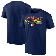 MLB Ronel Blanco Houston Astros  Space City No-Hitter T-Shirt – Navy