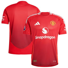 Manchester United 2024/25 Home Patch Jersey - Adidas Red