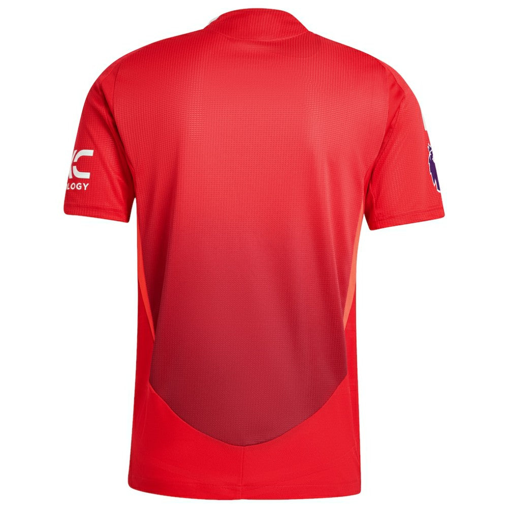 Manchester United 2024/25 Home Patch Jersey - Adidas Red