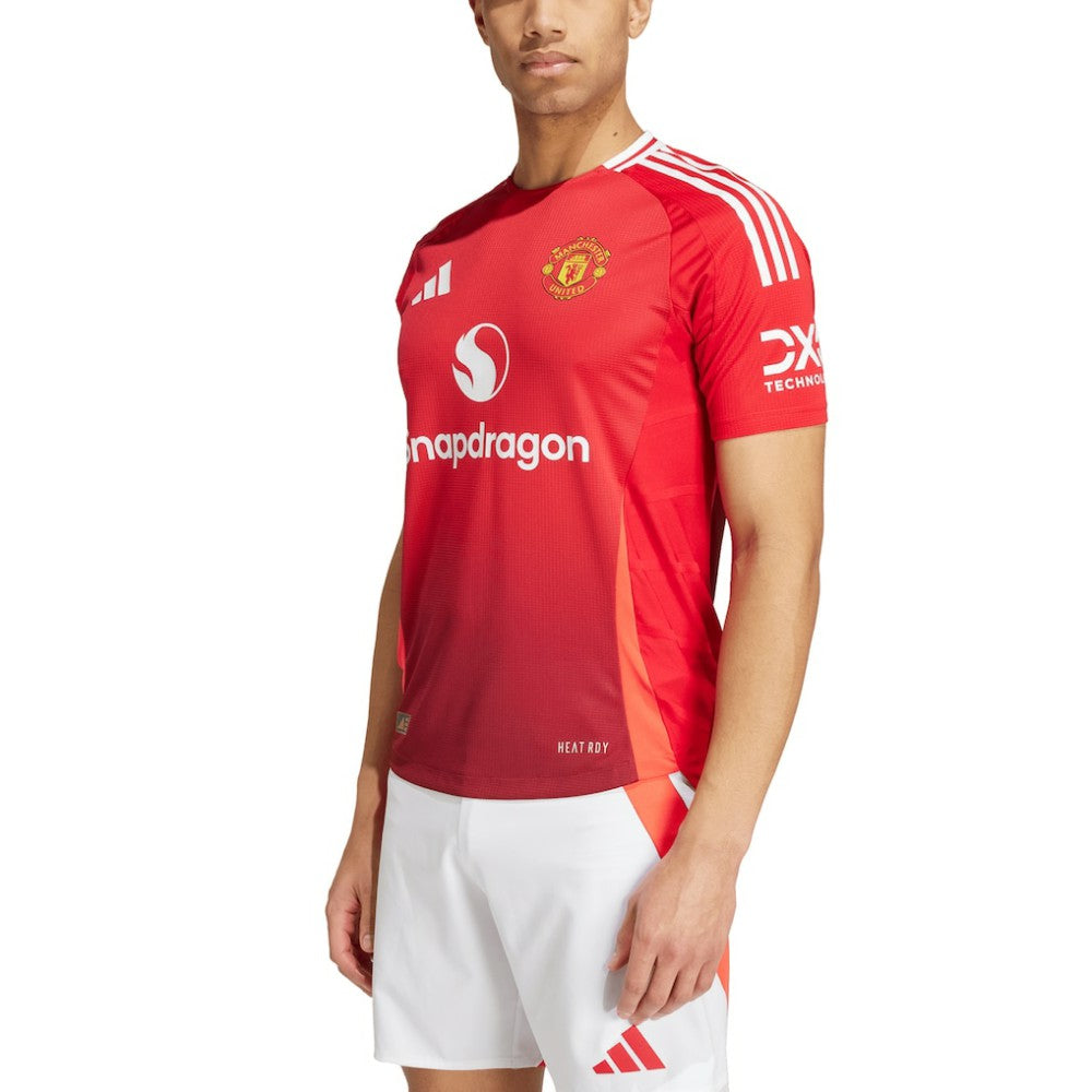 Manchester United 2024/25 Home Patch Jersey - Adidas Red